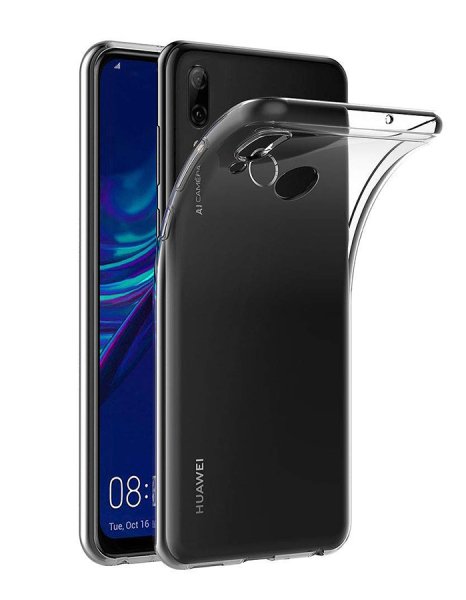 Huawei Psmart 2019 Tıpalı Şeffaf Silikon Kılıf