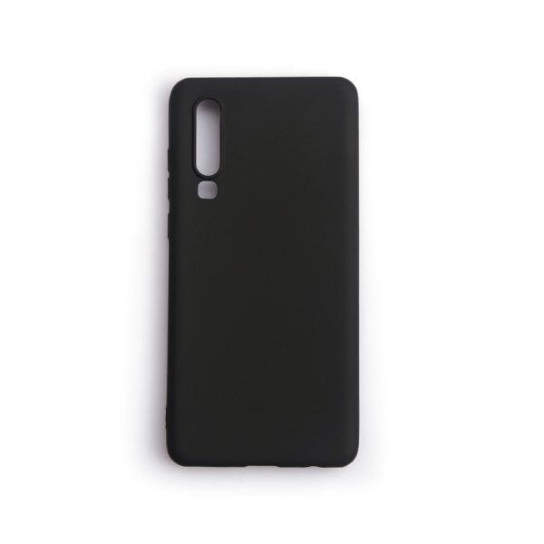 Mopal Huawei P30 Rubber Yumuşak Silikon Kılıf Black