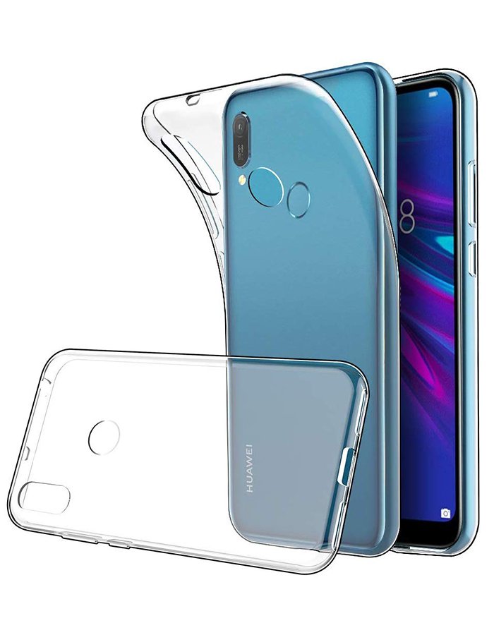 Huawei Y6 Pro 2019 Tıpalı Şeffaf Silikon Kılıf