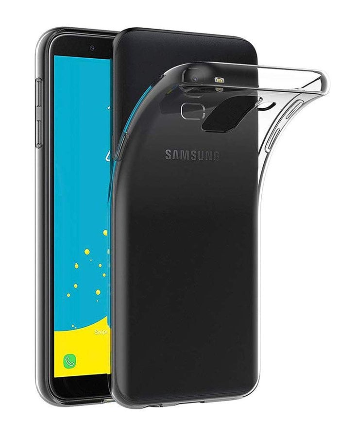 Samsung Galaxy J6 Tıpalı Şeffaf Silikon Kılıf