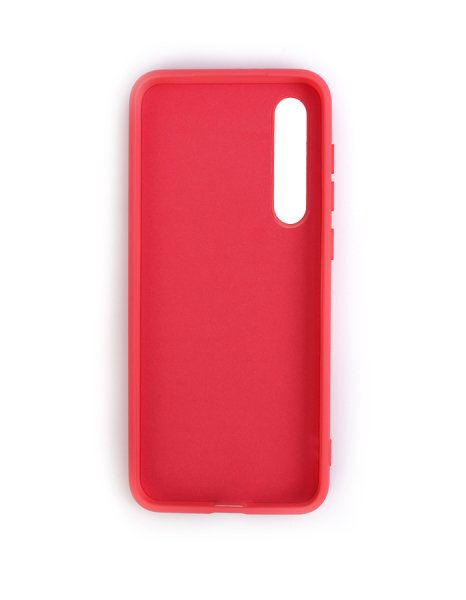 Xiaomi Mi 9 SE Cappy Silikon Kılıf Kırmızı