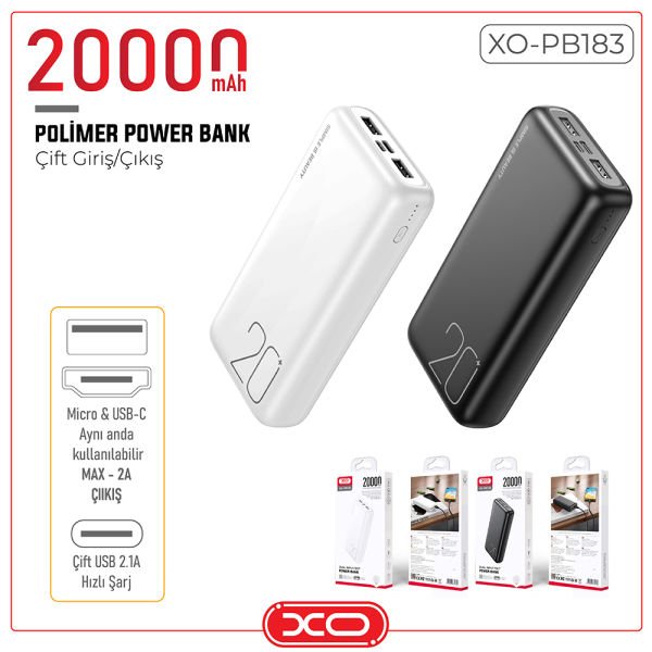 XO Powerbank PR182-PR183