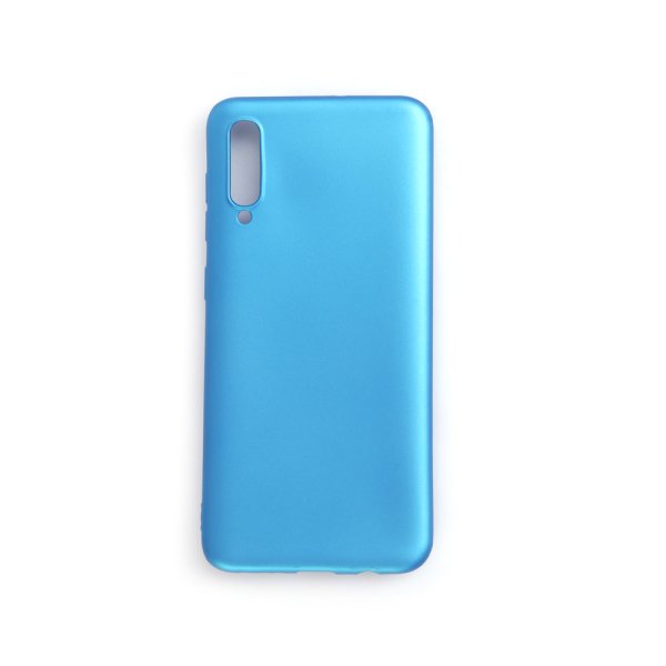 Mopal Samsung A50s Rubber Yumuşak Silikon Kılıf New Blue