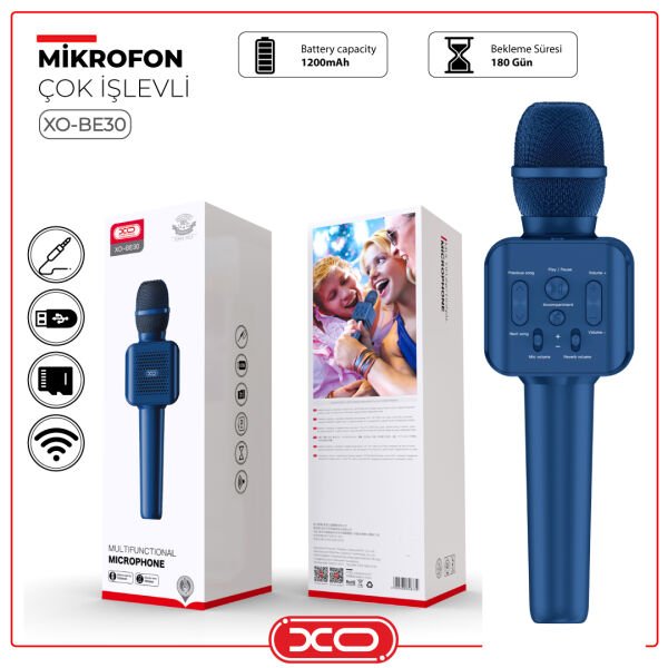XO Çok İşlevli Mikrofon XO-BE30