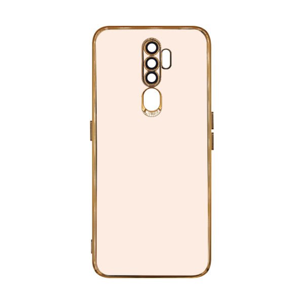 Oppo A5 Avis Silikon Kılıf Krem