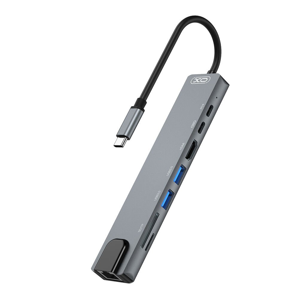 XO USB-C Multifonksiyonel Adaptör XO-HF02