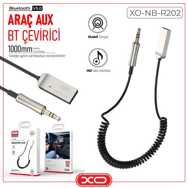 XO Araç Aux Bt Çevirici XO-NB-R202