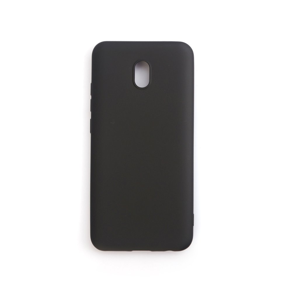 Mopal Xiaomi Redmi 8A Rubber Yumuşak Silikon Kılıf Black