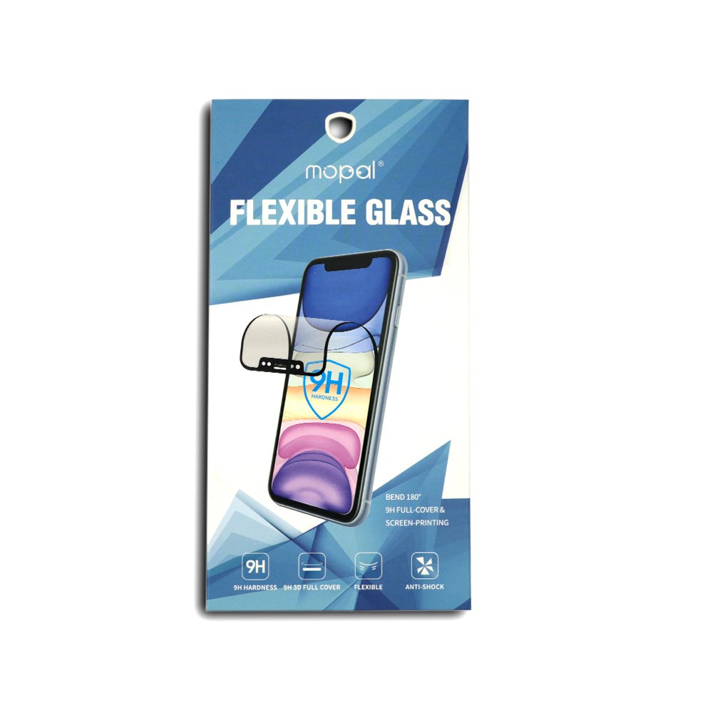 Mopal Xiaomi Redmi Note 7 Flexible Glass 5D Nano Ekran Koruyucu Siyah