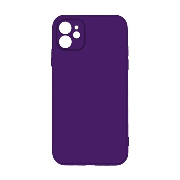 Iphone SE 2020 Angle Silikon Kılıf Purple P4