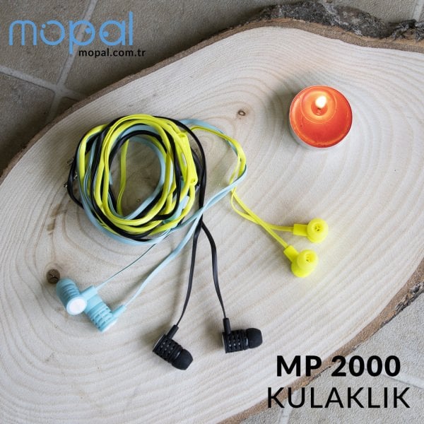 MP-2000 Kablolu Kulaklık - Mavi Mavi