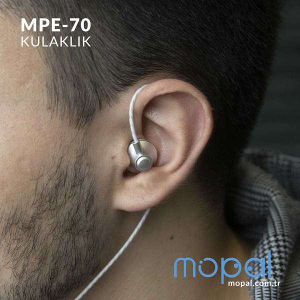 MPE-70 Kablolu Kulaklık - Beyaz Beyaz