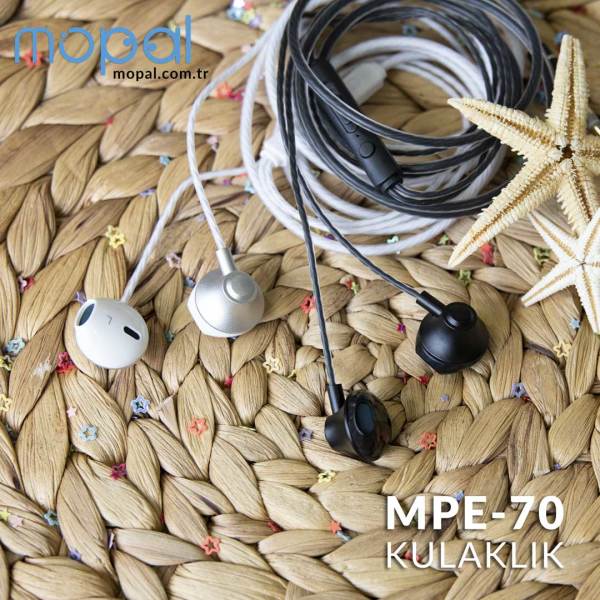 MPE-70 Kablolu Kulaklık - Beyaz Beyaz