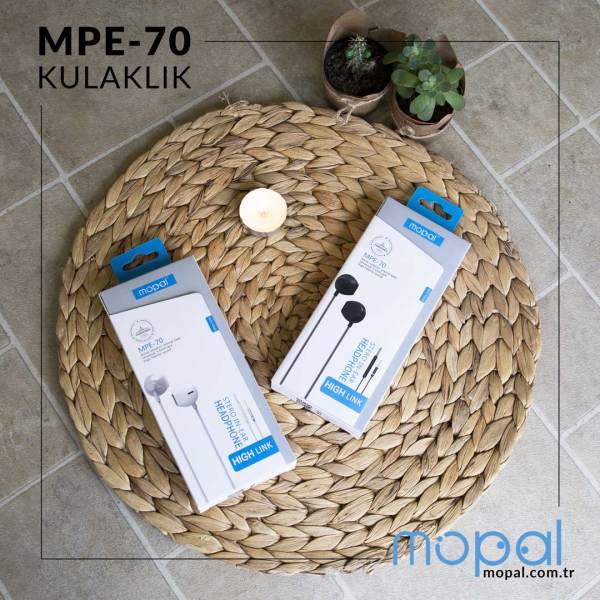 MPE-70 Kablolu Kulaklık - Beyaz Beyaz