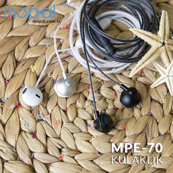 MPE-70 Kablolu Kulaklık - Siyah Siyah