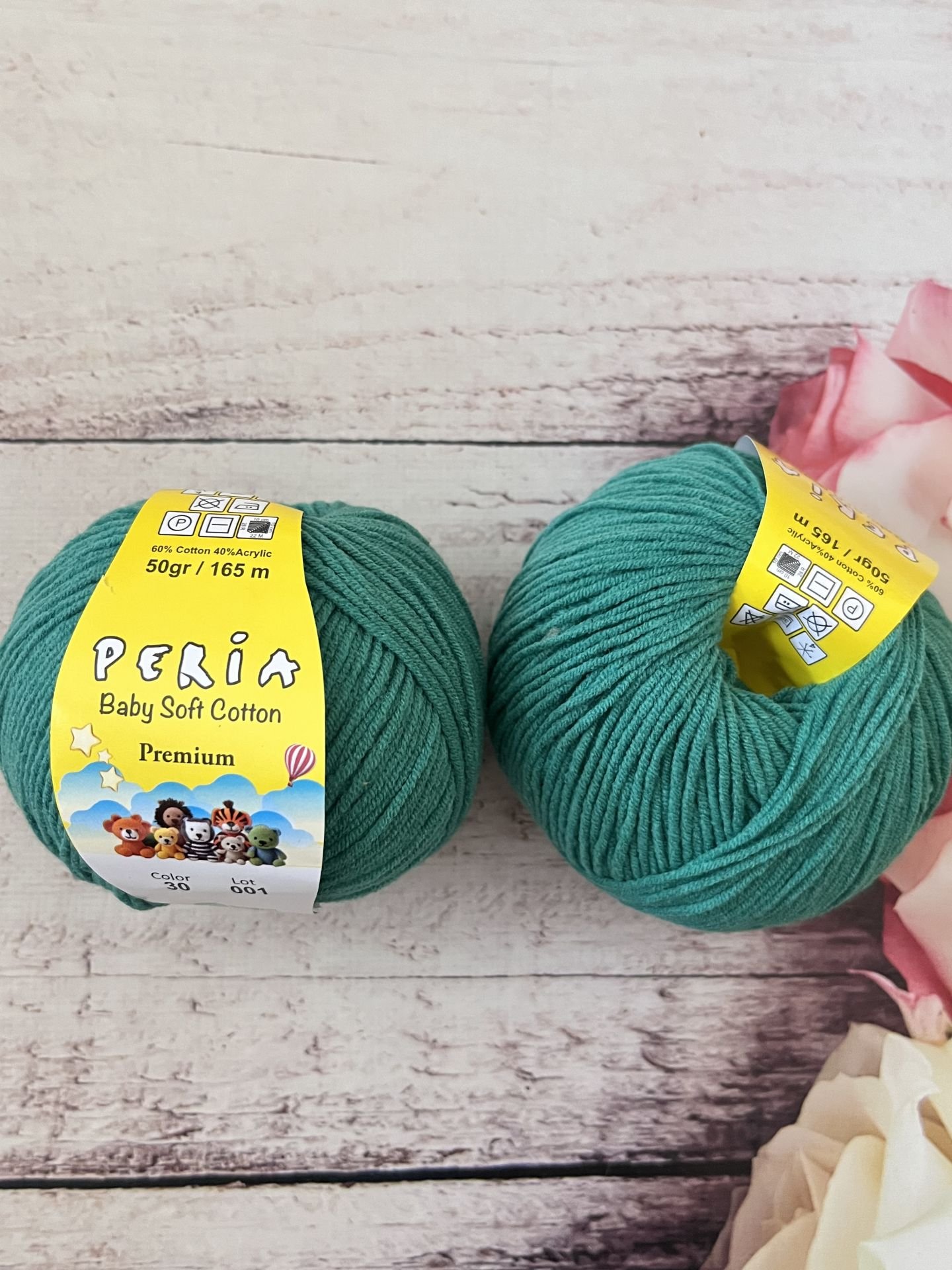 PERİA COTTON PREMİUM 30 YEŞİM