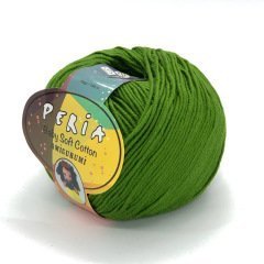 PERİA SOFT COTTON 25  ÇİMEN YEŞİL