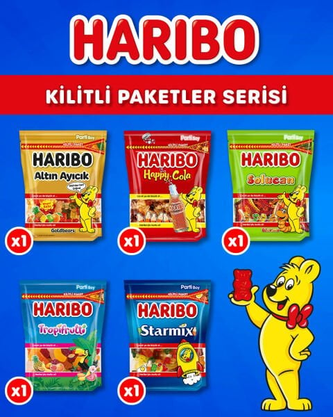 HARIBO Kilitli Paketler Serisi