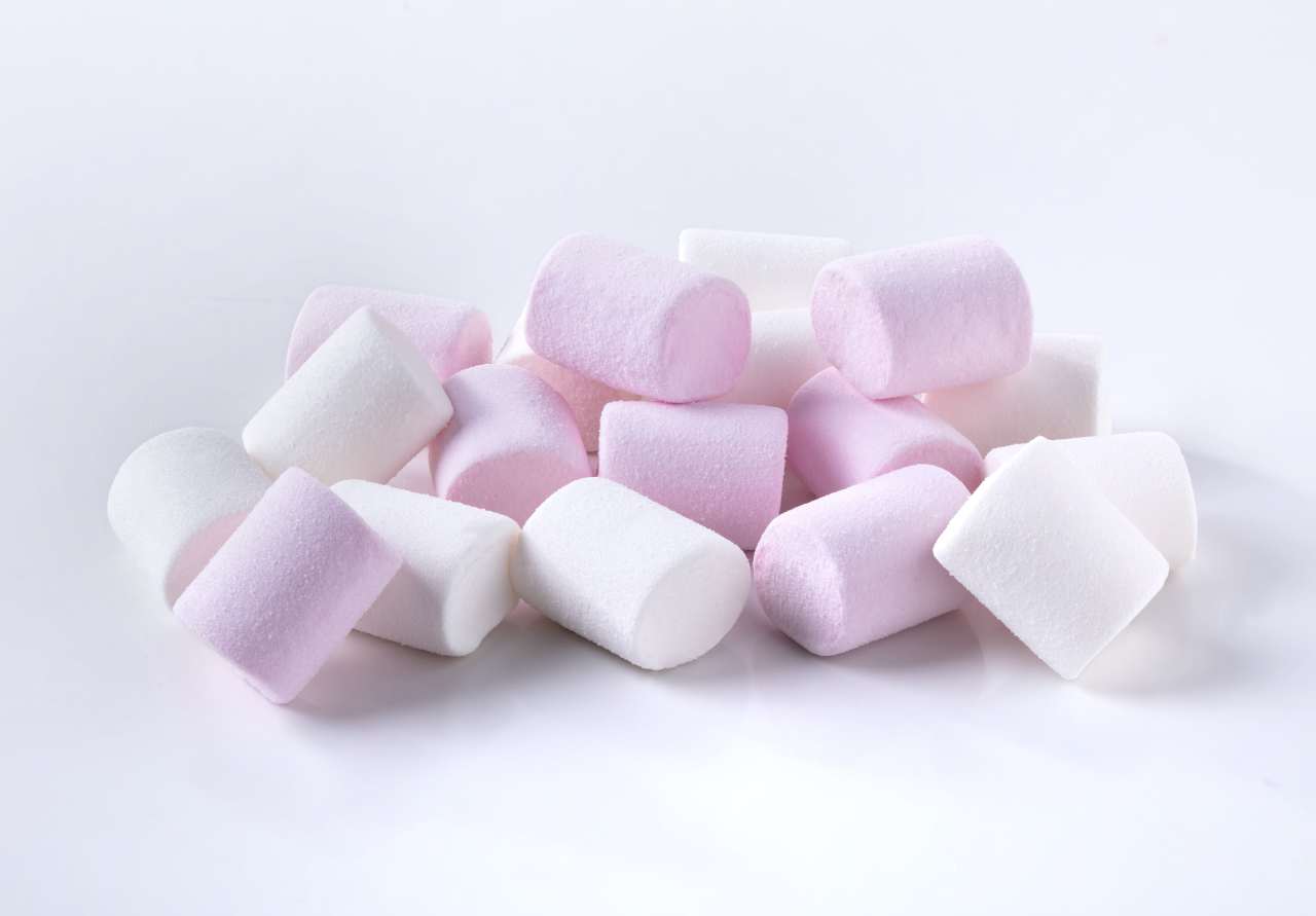 Haribo Chamallows Mini Pink & White Retro Kids Sweets