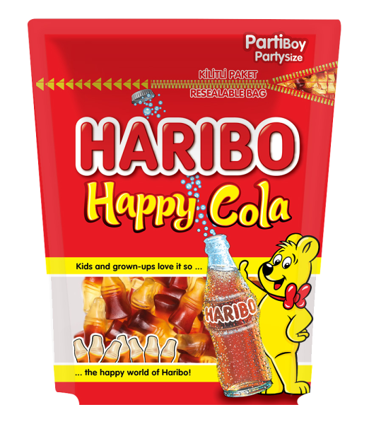 Haribo Happy Cola 200 G x 9 Adet
