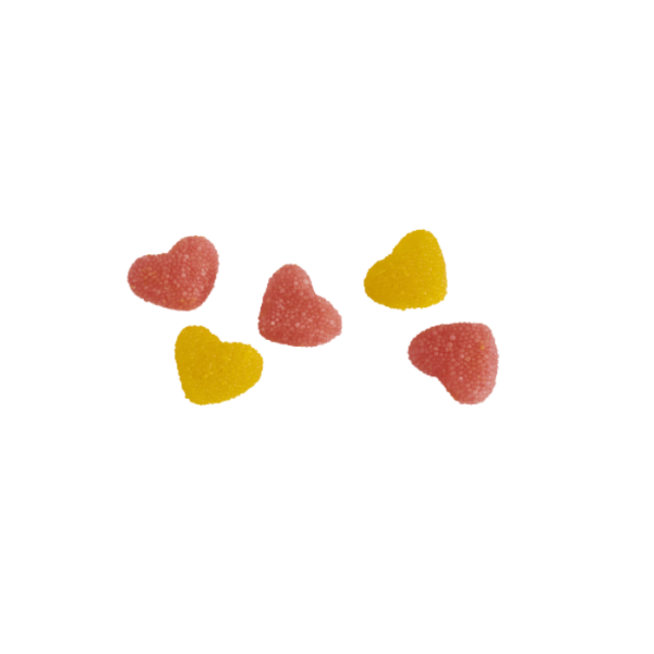 Pembe & Sarı Kalpler 1 KG