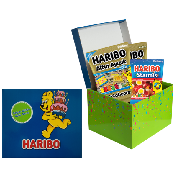 Doğum Günün Kutlu Olsun | Haribo Hediye Kutusu