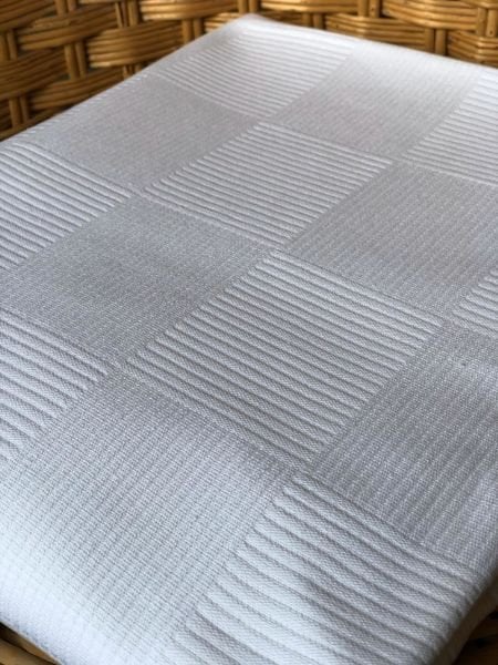 Tek Kişilik Büyük Dama Desen Pike 160x230