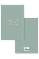 Matt Notebook 2024 Yılı Günlük Ajanda Yeşil