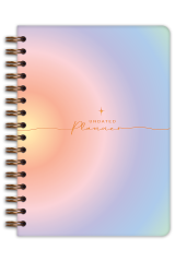 Matt Notebook A5 Spiralli Süresiz Planlayıcı Ajanda Motivasyon Sayfalı Gökkuşağı