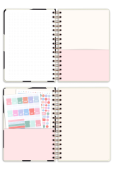 Matt Notebook 2024-2025 A5 Akademik Ajanda Spiralli 15x21 cm - 17 Aylık