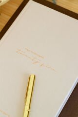 Matt Notebook 2025 Yılı A5 Tam Gün Ajanda 15x21 cm - 365 Gün Bej