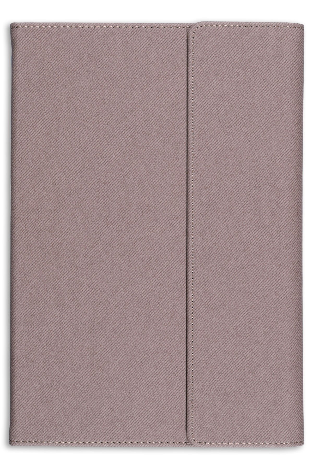 Matt Notebook A5 15x22 Mıknatıslı Kapak Defter Çizgili Bej