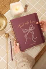 Matt Notebook Süresiz Planlayıcı Kare Ajanda Fiyonk