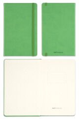 Matt Notebook 13x21 Lastikli Defter Kareli Yeşil