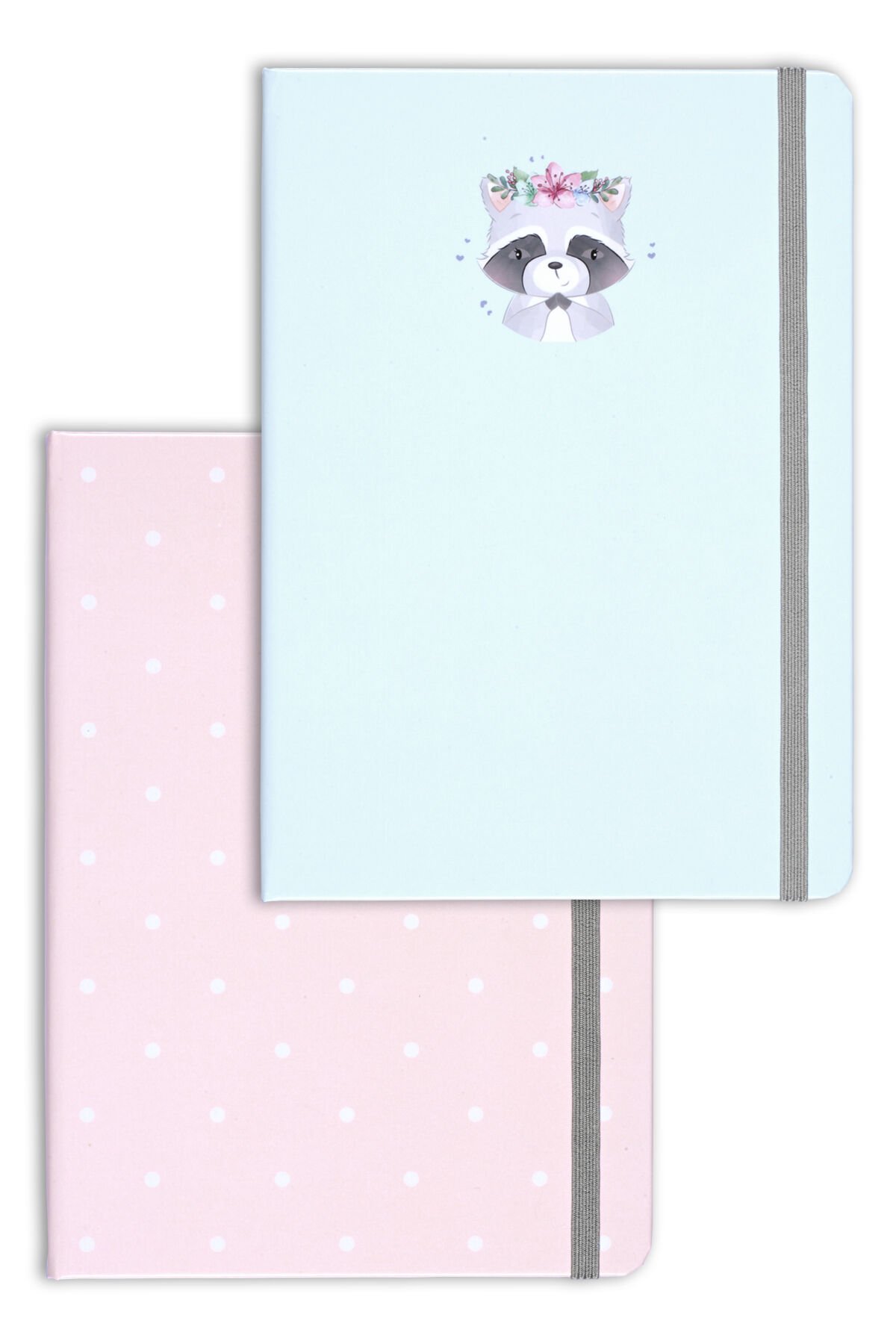 Matt Notebook A5 2'li Defter Seti 15x21 cm Noktalı Rakun