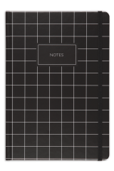 Matt Notebook 17x24 cm Lastikli Sert Kapak Not Defteri Çizgili