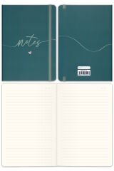 Matt Notebook A5 2'li Defter Seti 15x21 cm Çizgili Papatya