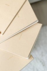 Matt Notebook 18x24'cm 4'lü Defter Set Kareli Terzi Dikiş Kraft Geri Dönüşümlü