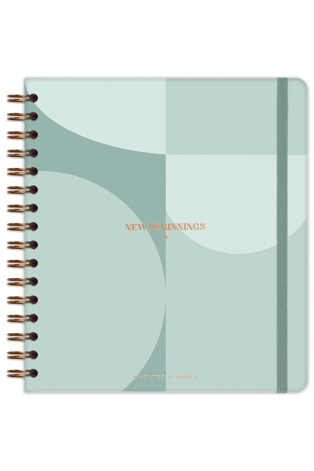 Matt Notebook Süresiz Planlayıcı Kare Ajanda Yeşil