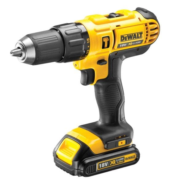 Dewalt DCD776S2-TR 18V/1.5Ah Li-ion Çift Akülü Profesyonel Darbeli Matkap