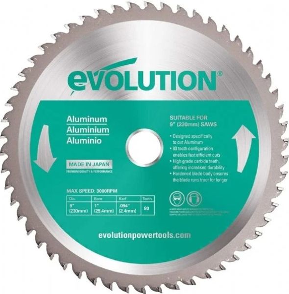 Evolution Yedek Alüminyum Testeresi 355mm