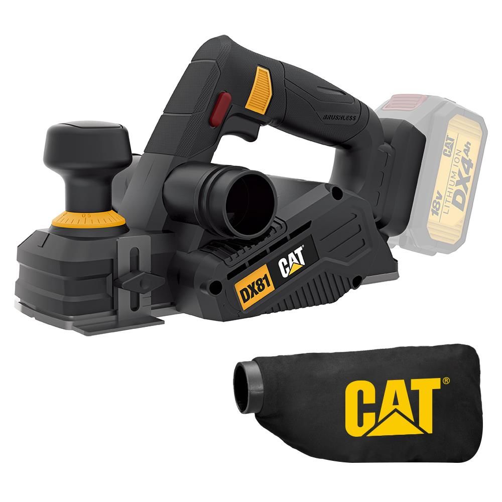 CAT DX81B 18Volt Çift Bıçaklı Planya (Akü Dahil Değildir)