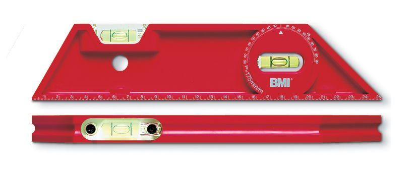 BMI  683 Üniversal Plastik Gövde Cep Tip Su Terazisi 250 mm