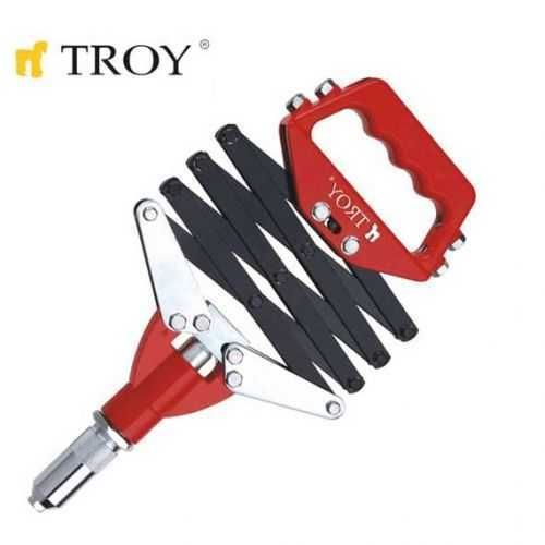 TROY 21172 Akordeon Pop Perçin Tabancası (Katlanır Tip) 3,2-6,4 mm