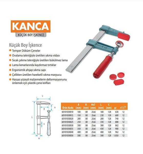 Kanca Küçük Tip İşkence 30 cm