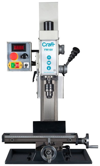 Craft FM16V Masaüstü Vario Freze Makinası 16 mm