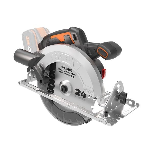 WORX WX520.9 Şarjlı Daire Testere (Akü Dahil Değildir) 20Volt 190mm