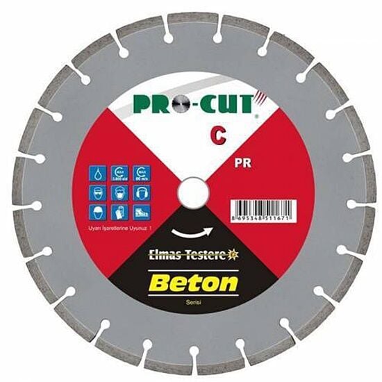 Pro-cut 350 mm Beton Kesme Testeresi