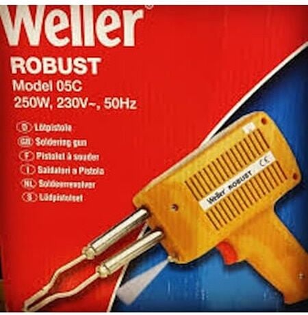 Weller 05 C ROBUST Lehim Tabancası 250w