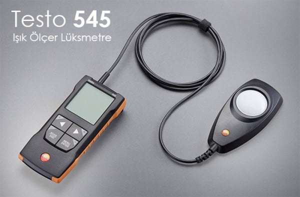 Testo 545 Dijital Lüksmetre Işık Ölçer